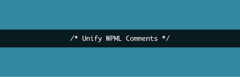Unify WPML Comments Preview Wordpress Plugin - Rating, Reviews, Demo & Download