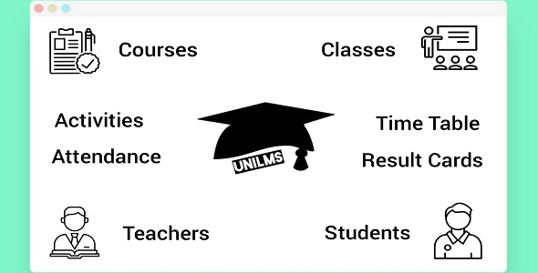 UniLMS Learning Management System Preview Wordpress Plugin - Rating, Reviews, Demo & Download