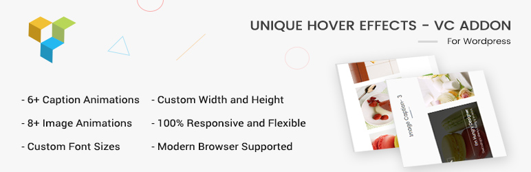 Unique Hover Effects – Visual Composer Extension Preview Wordpress Plugin - Rating, Reviews, Demo & Download