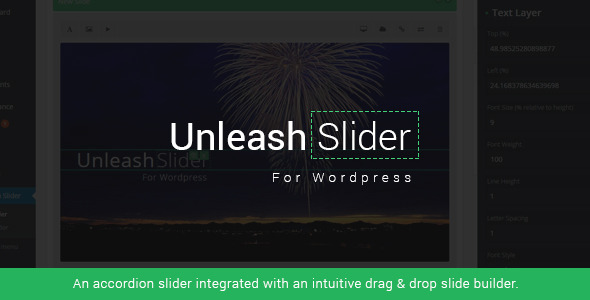 Unleash – A WordPress Responsive Accordion Slider Preview - Rating, Reviews, Demo & Download