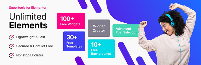 Unlimited Elements For Elementor (Free Widgets, Addons, Templates) Preview Wordpress Plugin - Rating, Reviews, Demo & Download