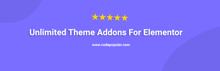 Unlimited Theme Addon For Elementor And WooCommerce Preview Wordpress Plugin - Rating, Reviews, Demo & Download