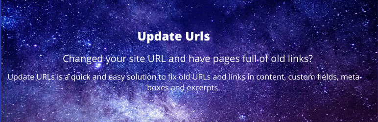 Update URLs Preview Wordpress Plugin - Rating, Reviews, Demo & Download