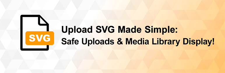 Upload SVG Preview Wordpress Plugin - Rating, Reviews, Demo & Download
