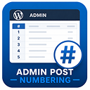 Usama Admin Post Numbering