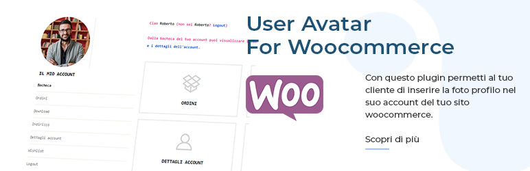 User Avatar For Woocommerce Preview Wordpress Plugin - Rating, Reviews, Demo & Download