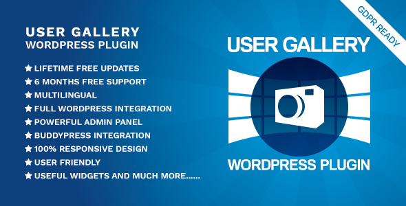 User Gallery WordPress Plugin Preview - Rating, Reviews, Demo & Download
