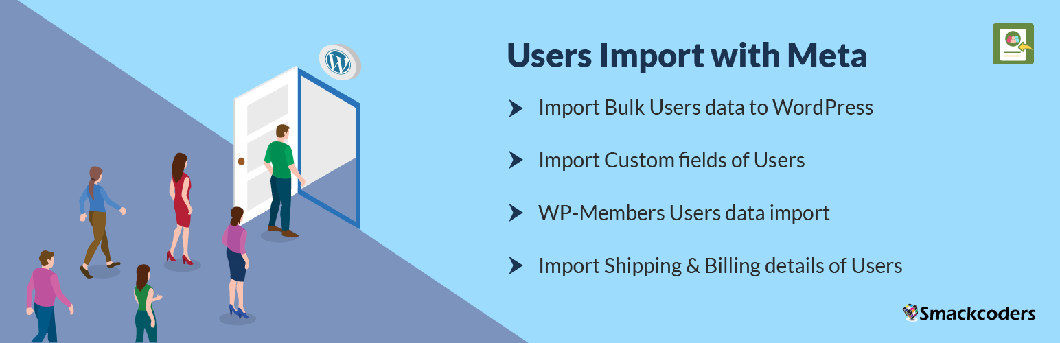 User Import With Meta Preview Wordpress Plugin - Rating, Reviews, Demo & Download