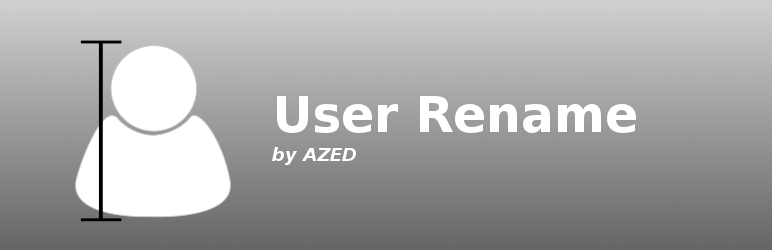 User Rename By Azed Preview Wordpress Plugin - Rating, Reviews, Demo & Download