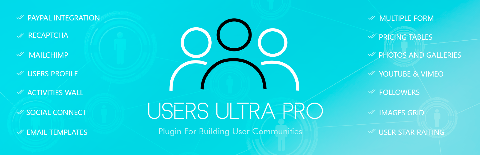 Users Ultra Membership, Users Community And Member Profiles With PayPal Integration Plugin Preview - Rating, Reviews, Demo & Download