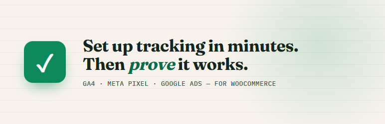 Ustun Conversion Tracking For WooCommerce Preview Wordpress Plugin - Rating, Reviews, Demo & Download