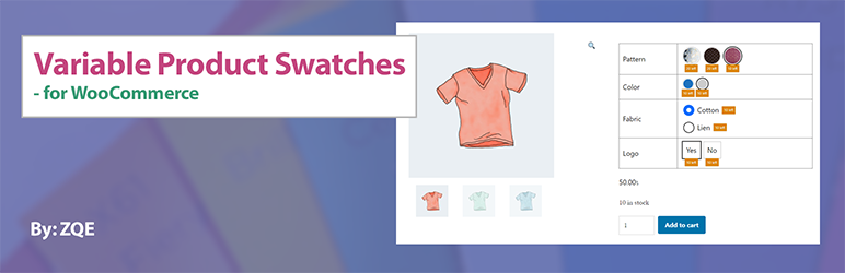 Variable Product Swatches Preview Wordpress Plugin - Rating, Reviews, Demo & Download