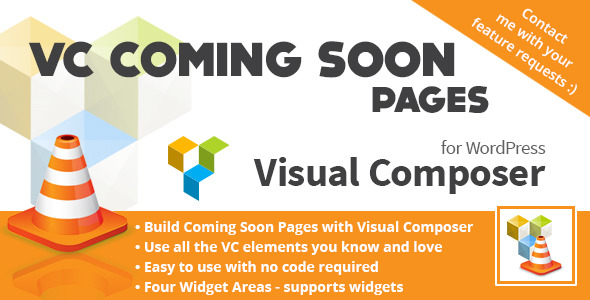 VC Coming Soon Pages Preview Wordpress Plugin - Rating, Reviews, Demo & Download