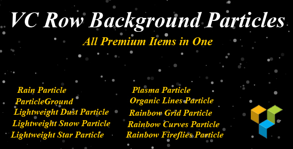 VC Row Background Particles All In One Preview Wordpress Plugin - Rating, Reviews, Demo & Download