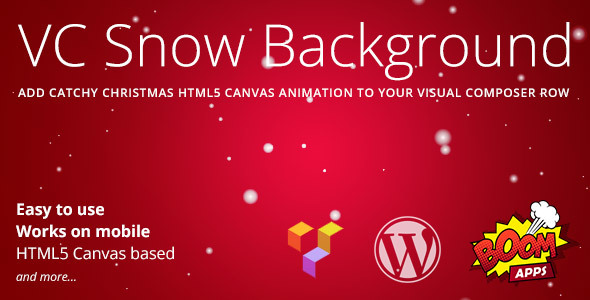 VC Snow Background Preview Wordpress Plugin - Rating, Reviews, Demo & Download