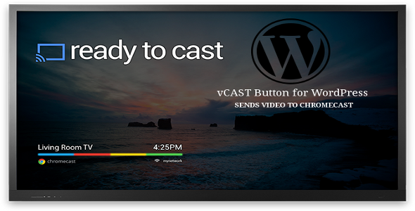 VCast Button Plugin for Wordpress Preview - Rating, Reviews, Demo & Download