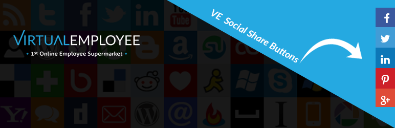 VE Social Share Buttons Preview Wordpress Plugin - Rating, Reviews, Demo & Download