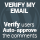 Verify My Email For WordPress – Verify Users And Auto-approve The Comments