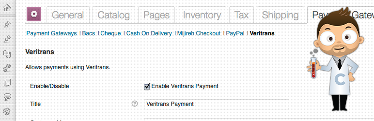 Veritrans WooCommerce Payment Gateway Preview Wordpress Plugin - Rating, Reviews, Demo & Download