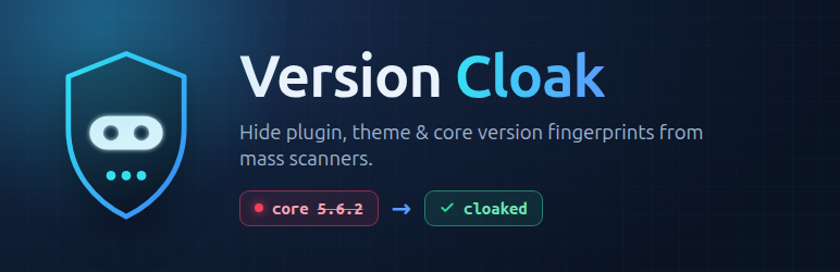Version Cloak Preview Wordpress Plugin - Rating, Reviews, Demo & Download