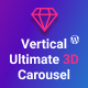 Vertical Ultimate 3D Carousel Wordpress & WooCommerce Plugin