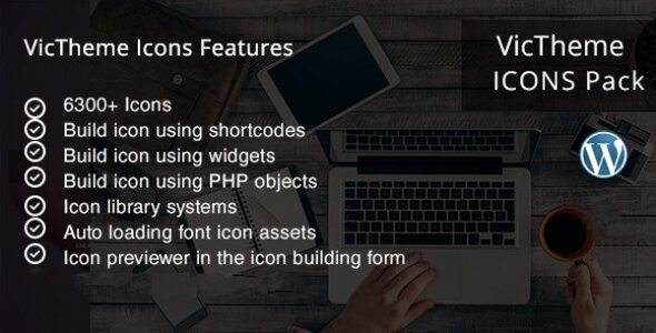 VicTheme Icons – WPBakery Page Builder Addon Preview Wordpress Plugin - Rating, Reviews, Demo & Download