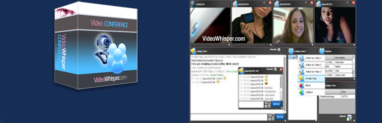 VideoWhisper Video Conference Integration Preview Wordpress Plugin - Rating, Reviews, Demo & Download