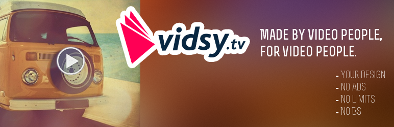 Vidsy Wordpress Plugin - Rating, Reviews, Demo & Download