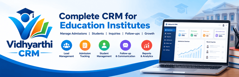 Vidyarthi CRM Preview Wordpress Plugin - Rating, Reviews, Demo & Download