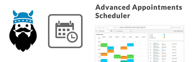 VikAppointments Services Booking Calendar Preview Wordpress Plugin - Rating, Reviews, Demo & Download