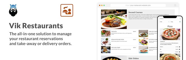 VikRestaurants Table Reservations And Take-Away Preview Wordpress Plugin - Rating, Reviews, Demo & Download
