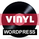 Vinyl WordPress Audio Player With Playlist
