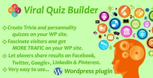 Viral Quiz Builder ” Wordpress Plugin ” Preview - Rating, Reviews, Demo & Download