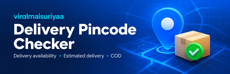Viralmaisuriyaa Delivery Pincode Checker Preview Wordpress Plugin - Rating, Reviews, Demo & Download
