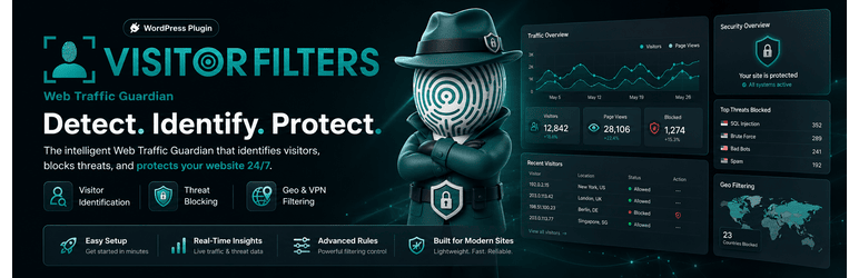 Visitor Filters Preview Wordpress Plugin - Rating, Reviews, Demo & Download