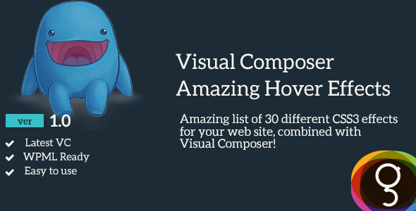 Visual Composer Amazing Hover Effects Preview Wordpress Plugin - Rating, Reviews, Demo & Download