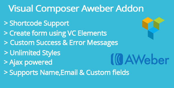 Visual Composer Aweber Addon Preview Wordpress Plugin - Rating, Reviews, Demo & Download