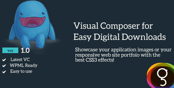 Visual Composer For Easy Digital Downloads Preview Wordpress Plugin - Rating, Reviews, Demo & Download