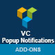 Visual Composer Popup Notifications