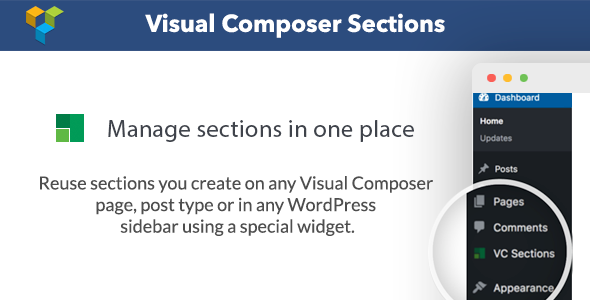Visual Composer Sections Preview Wordpress Plugin - Rating, Reviews, Demo & Download