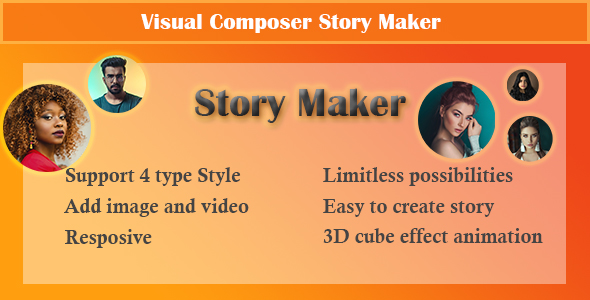 Visual Composer – Story Maker Preview Wordpress Plugin - Rating, Reviews, Demo & Download