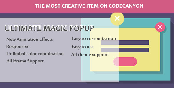 Visual Composer – Ultimate Magic Popup Preview Wordpress Plugin - Rating, Reviews, Demo & Download