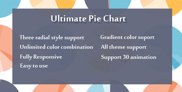 Visual Composer – Ultimate Pie Chart Preview Wordpress Plugin - Rating, Reviews, Demo & Download