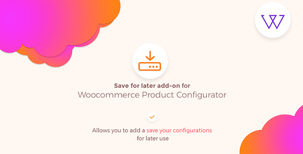 Visual Product Configurator Save For Later Addon Preview Wordpress Plugin - Rating, Reviews, Demo & Download