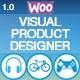 Visual Product Designer/Customizer For Woocommerce