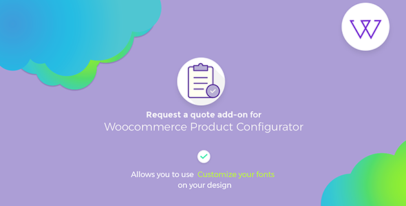 Visual Products Configurator Request A Quote Addon Preview Wordpress Plugin - Rating, Reviews, Demo & Download
