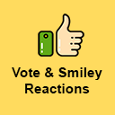 Vote & Smiley Reaction