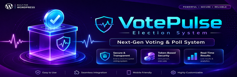 VotePulse Election System Preview Wordpress Plugin - Rating, Reviews, Demo & Download