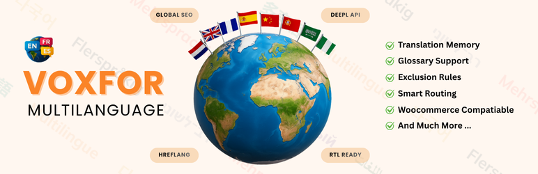 Voxfor Multilanguage Preview Wordpress Plugin - Rating, Reviews, Demo & Download