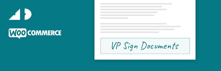 VP Sign Documents For WooCommerce Preview Wordpress Plugin - Rating, Reviews, Demo & Download